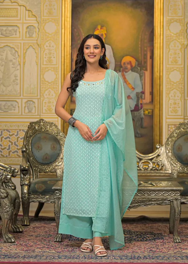 Green_Georgette_Premium_And_Elegant_Kurta_Sets_For_Women