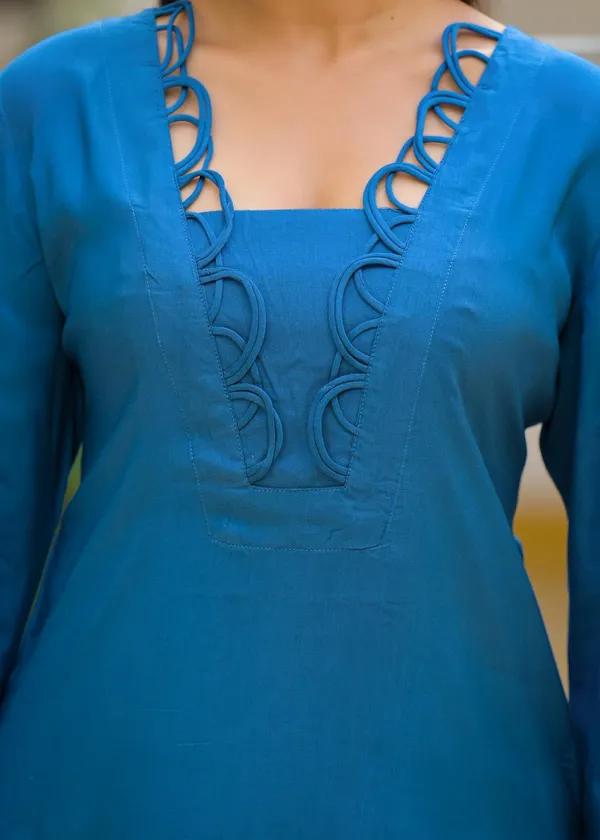 Blue_Cotton_Premium_And_Elegant_Kurta_Sets_For_Women