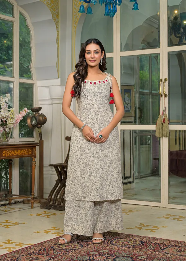 Beige_Cotton_Premium_And_Elegant_Kurta_Sets_For_Women