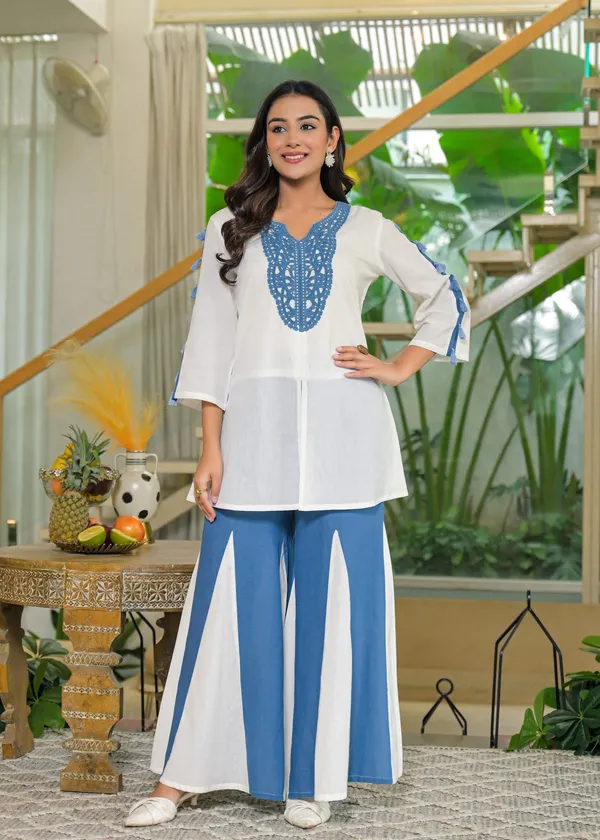Blue_Crape_Premium_And_Elegant_Kurta_Sets_For_Women
