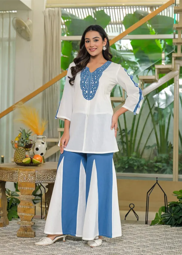 Blue_Crape_Premium_And_Elegant_Kurta_Sets_For_Women