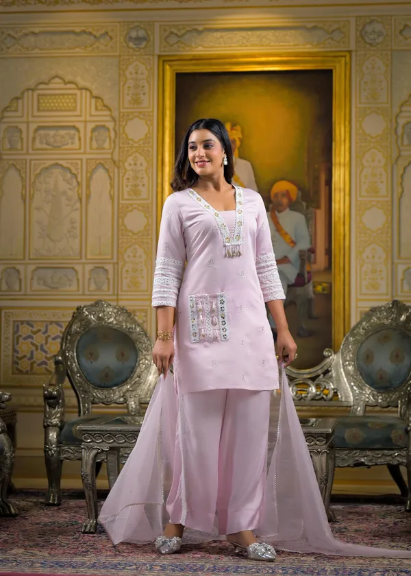 Pink_Cotton_Premium_And_Elegant_Kurta_Sets_For_Women