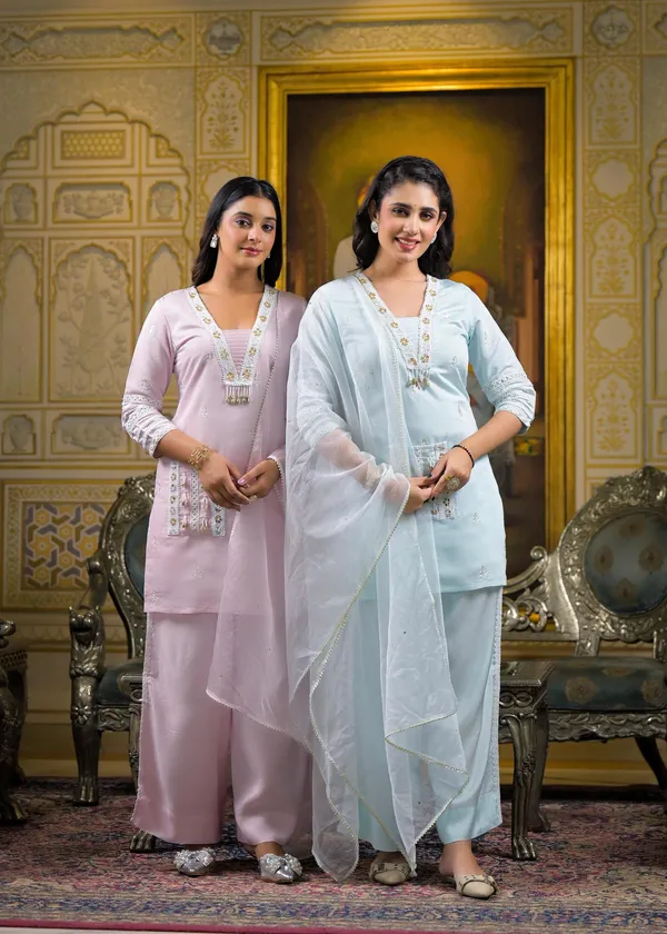 Pink_Cotton_Premium_And_Elegant_Kurta_Sets_For_Women