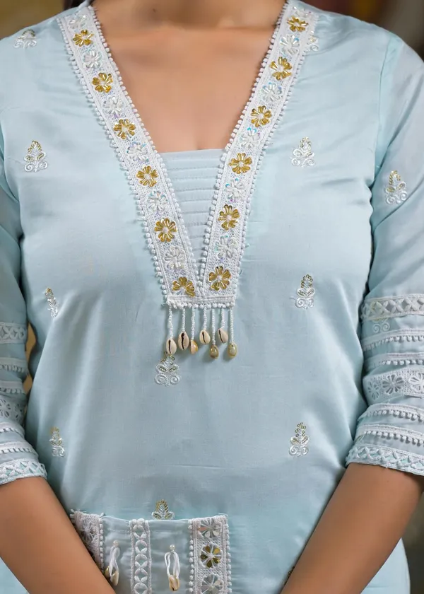 Sea_green_Georgette_Premium_And_Elegant_Kurta_Sets_For_Women