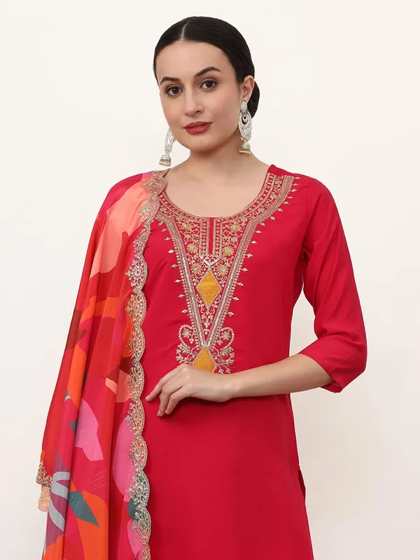 Jaipur_Kurti_Floral_Yoke_Design_Anarkali_Georgette_Flared_Kurta_&_Palazzos_Sets