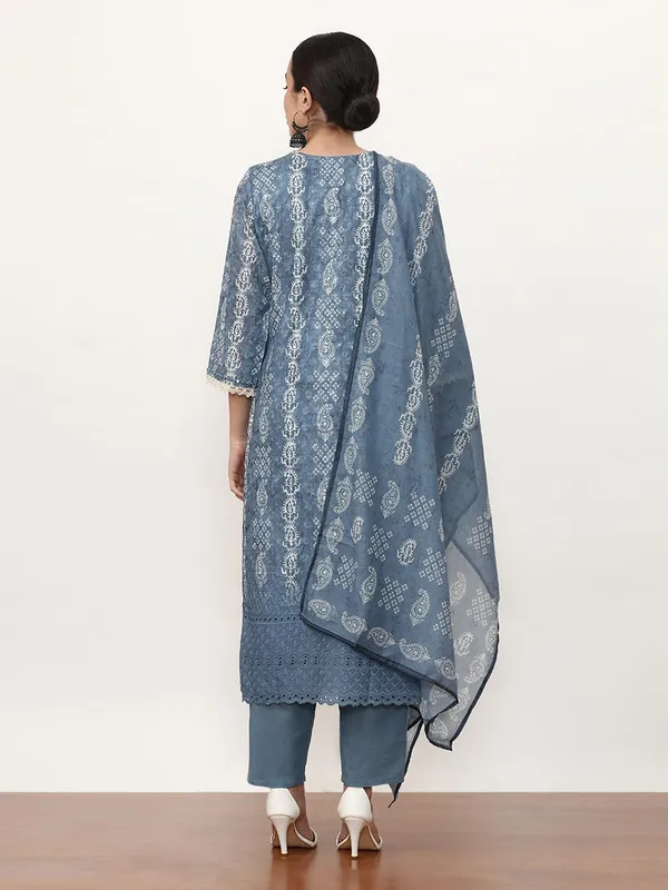 Blue_Jaipur_Kurti_Embroidered_Linen_Floral_Kurta_Sets_With_Dupatta