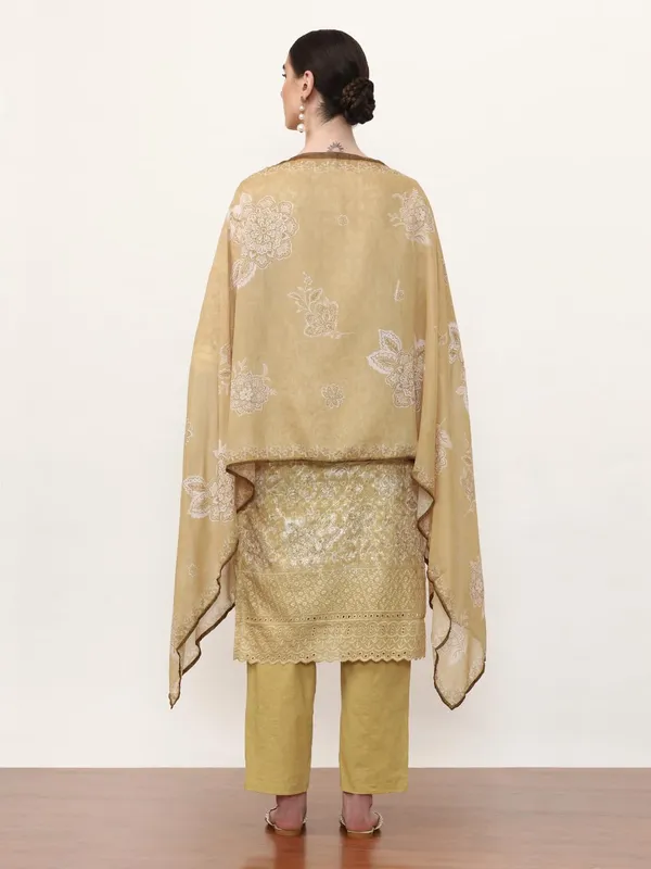 Mustard_Jaipur_Kurti_Embroidered_Pure_Cotton_Floral_Kurta_Sets_With_Dupatta