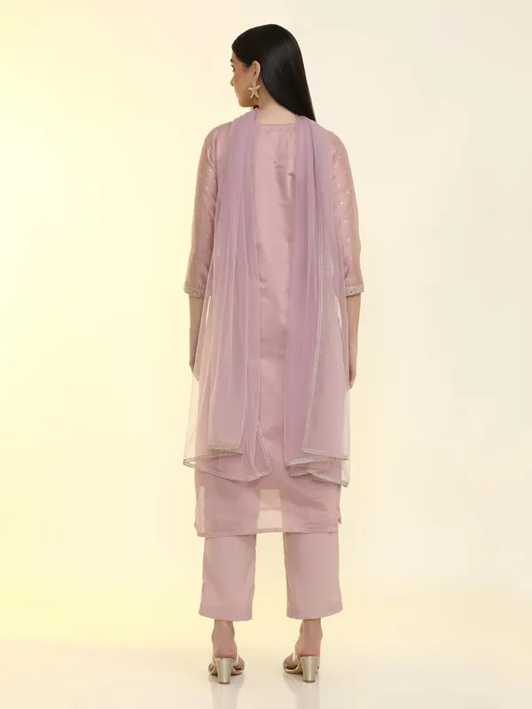 Pink_Jaipur_Kurti_Embroidered_Chanderi_Cotton_Solid_Kurta_Sets_With_Net_Dupatta
