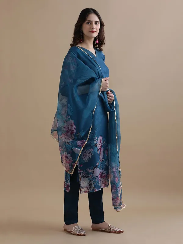 Navy_Blue_Jaipur_Kurti_Embroidered_Chanderi_Cotton_Ethnic_Motifs_Kurta_Sets_With_Dupatta