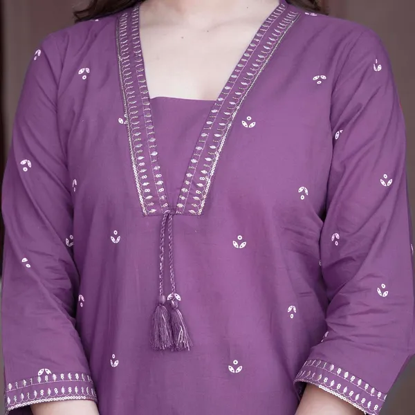 Purple_Pure_Cotton_Printed_Straight_Kurta_Set_With_Palazzo_Pants_And_Dupatta