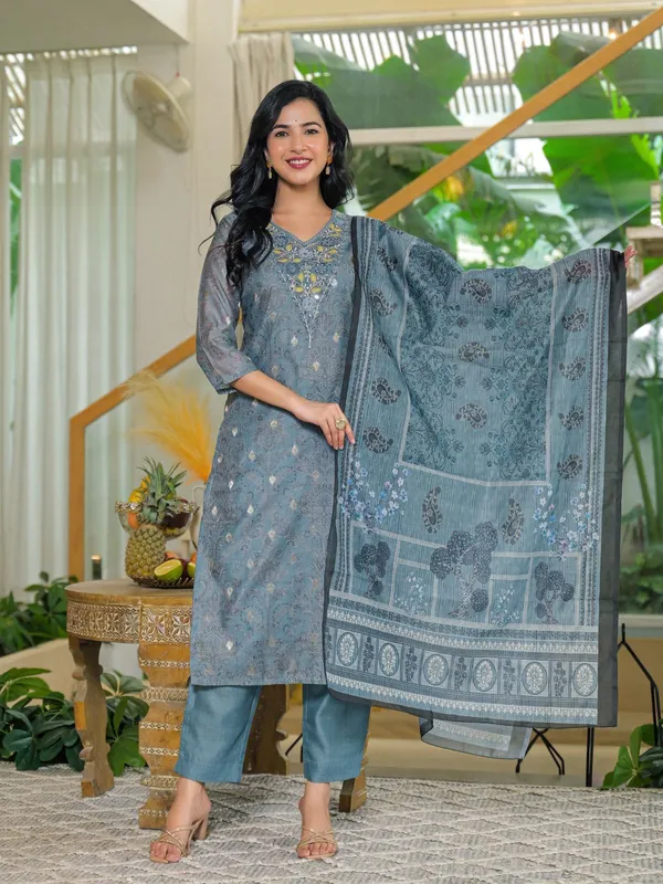 Blue_Jaipuri_Elegant_Blue_Printed_Kurta_Set_With_Dupatta_Ethnic_Wear_For_Women