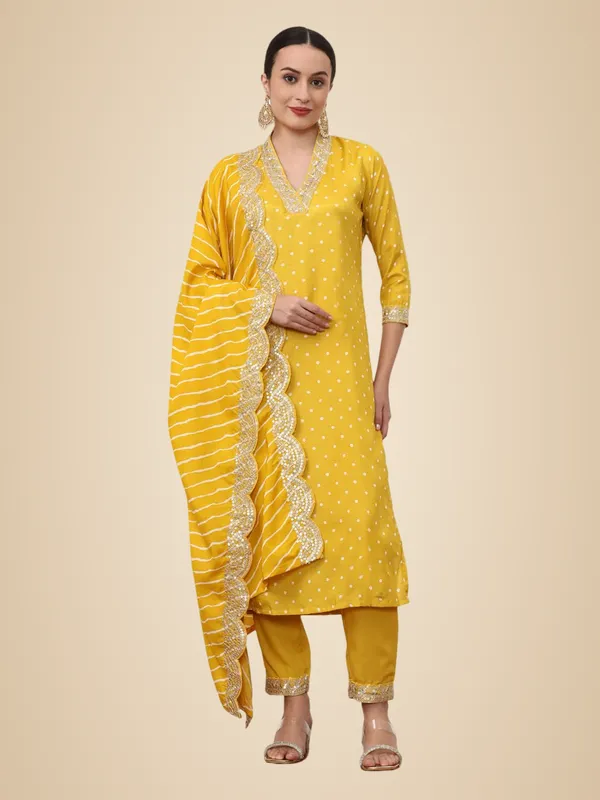Mustard_Jaipur_Kurti_Embroidered_Ethnic_Motifs_Kurta_Sets_With_Dupatta