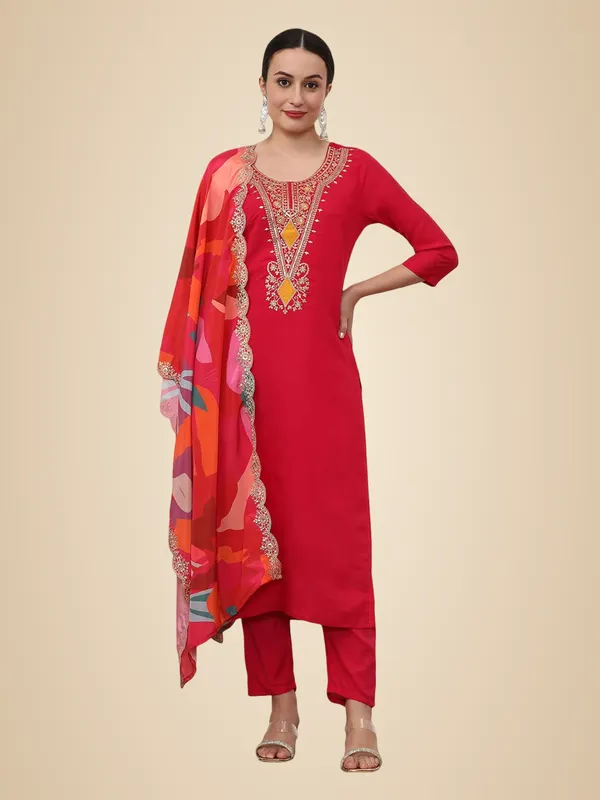 Jaipur_Kurti_Floral_Yoke_Design_Anarkali_Georgette_Flared_Kurta_&_Palazzos_Sets