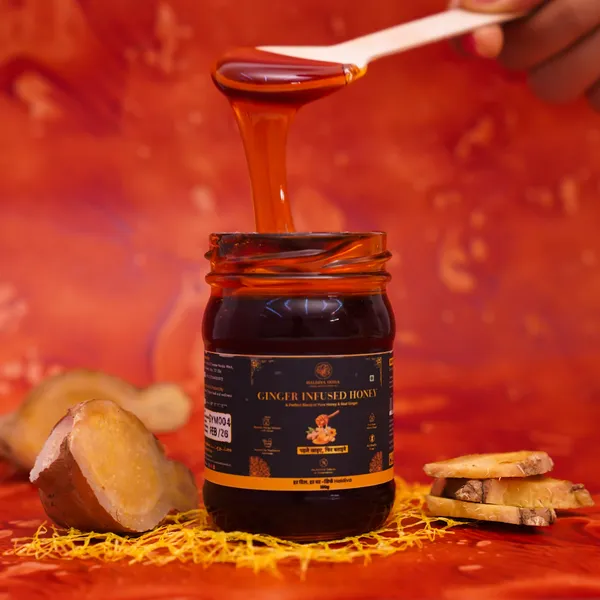 Ginger_Infused_Honey_150ml_(Glass)
