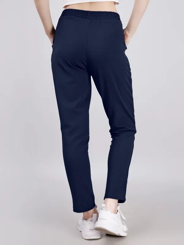 Navyblue_Premium_Poly_Blend_Track_Pants_For_Women_Adults