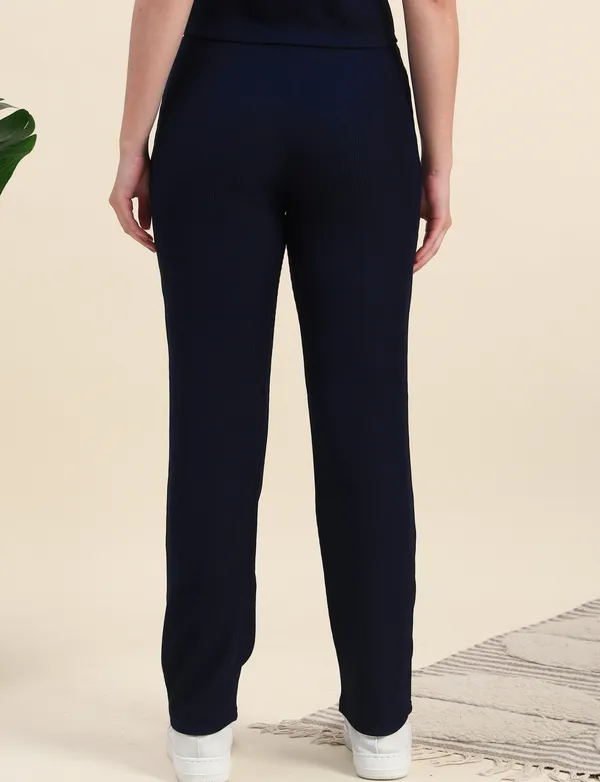 Navyblue_Premium_Blend_Track_Pants_For_Women_Adults