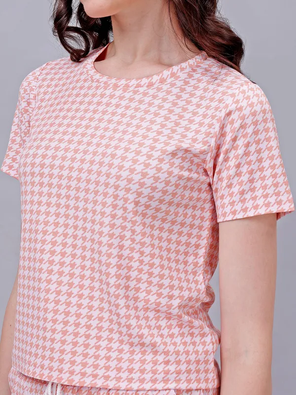 Pink_Premium_Poly_Blend_Co-Ord_Set_For_Women_Adults