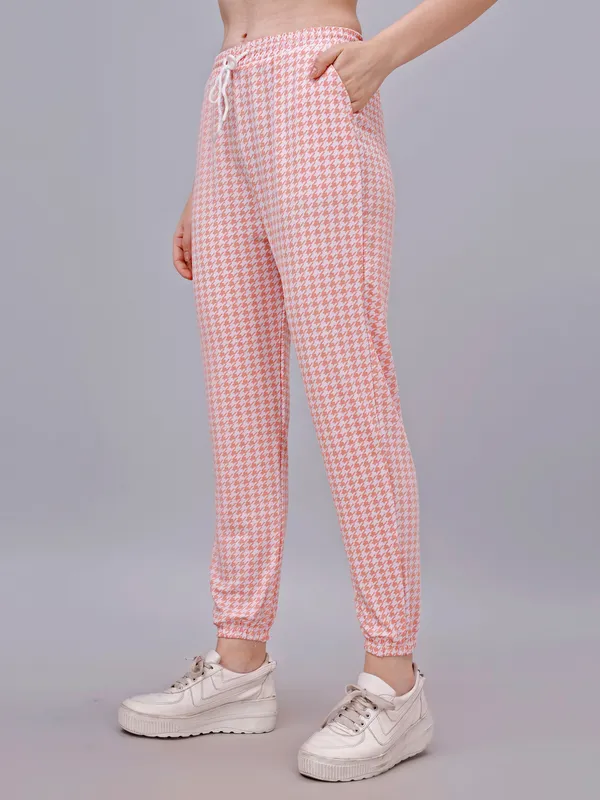 Pink_Premium_Poly_Blend_Co-Ord_Set_For_Women_Adults