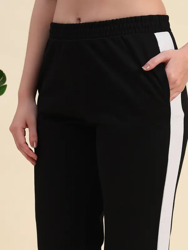 Black_Premium_Poly_Lycra_Track_Pants_For_Women_Adults