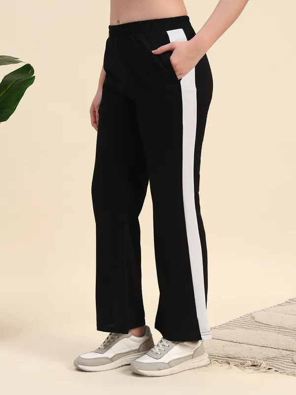 Black_Premium_Poly_Lycra_Track_Pants_For_Women_Adults