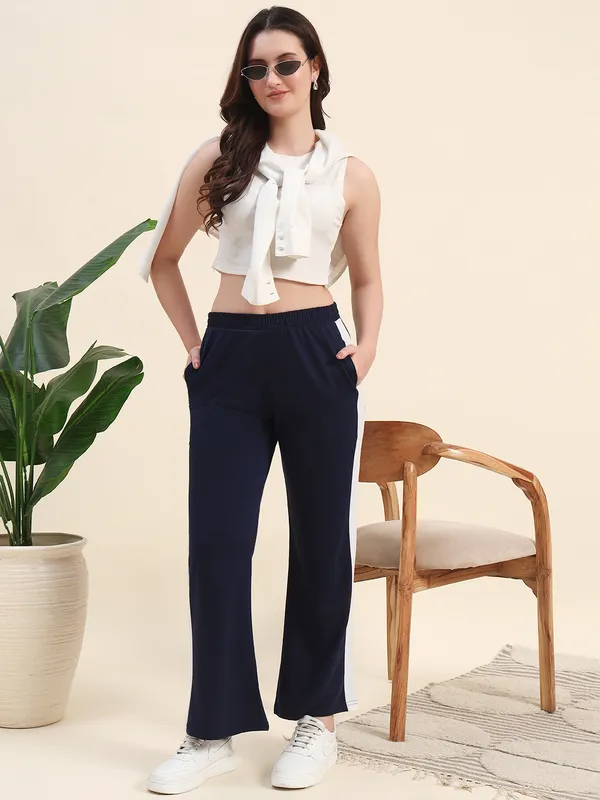 Navyblue_Premium_Track_Pants_For_Women_Adults
