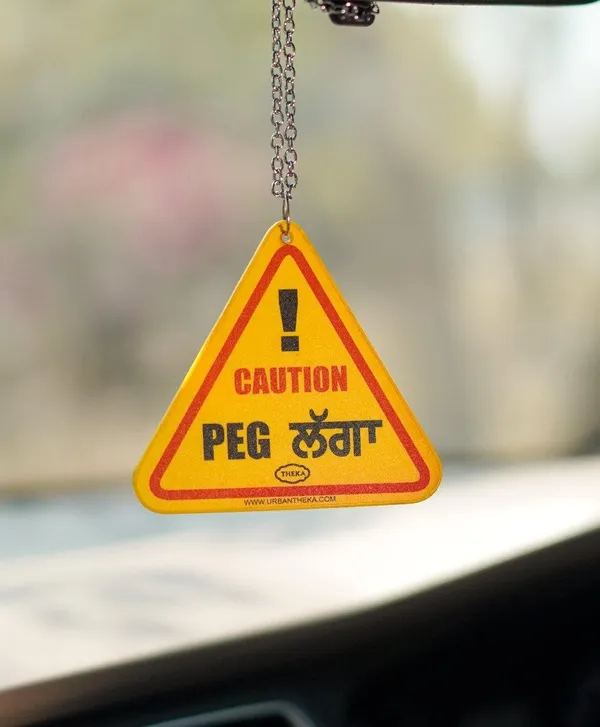 Caution_Peg_Lagga_Car_Hanging