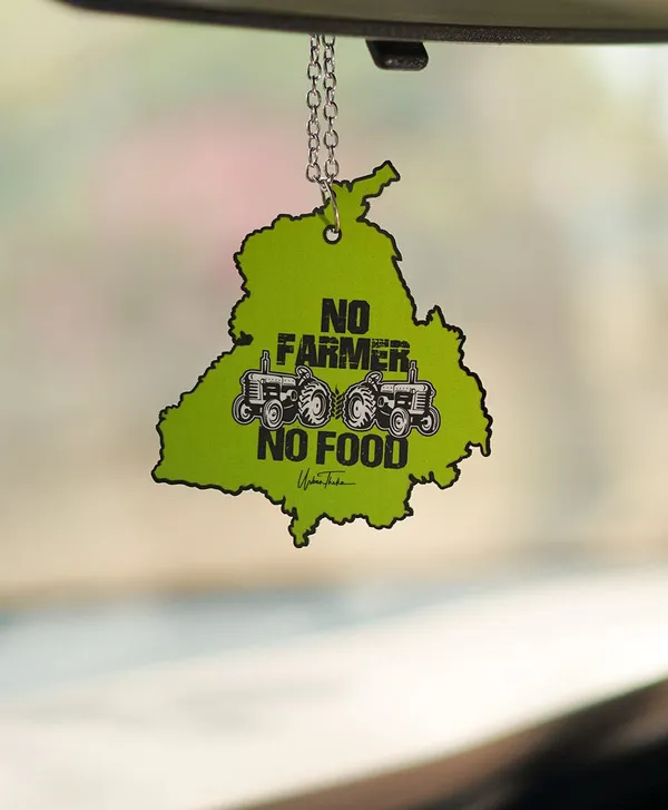 No_Farmer_No_Food_Car_Hanging