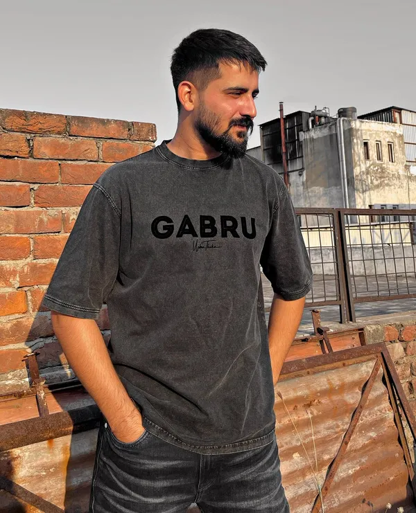 Gabru_Black_Stonewashed_T-Shirt