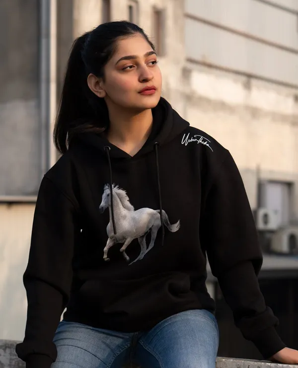 Nukra_Black_Cotton_And_Lycra_Hoodie