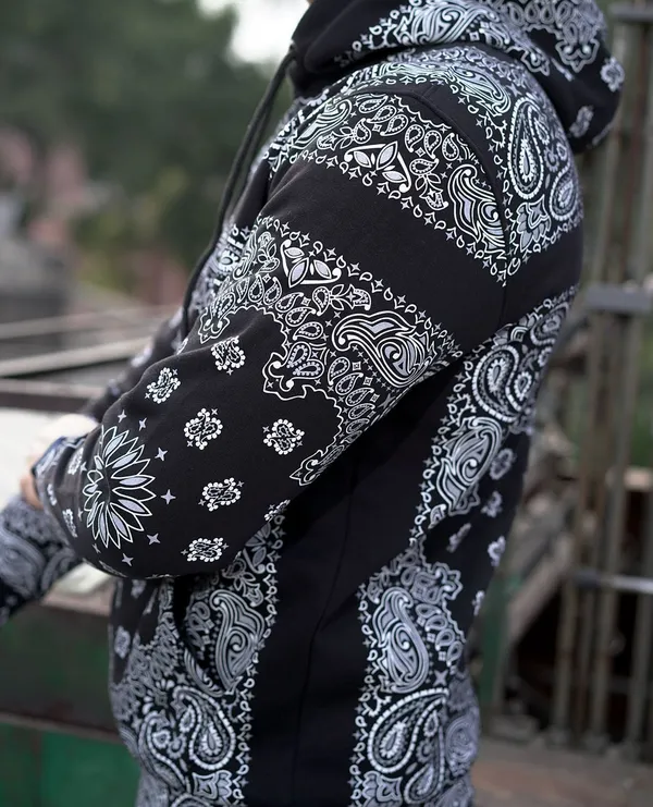 Black_Bandana_Cotton_And_Polyester_Hoodie