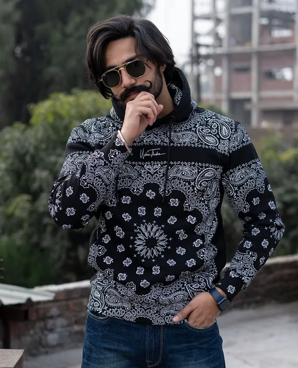 Black_Bandana_Cotton_And_Polyester_Hoodie