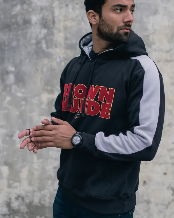 Brown_Munde_Hoodie_|_Black_And_White