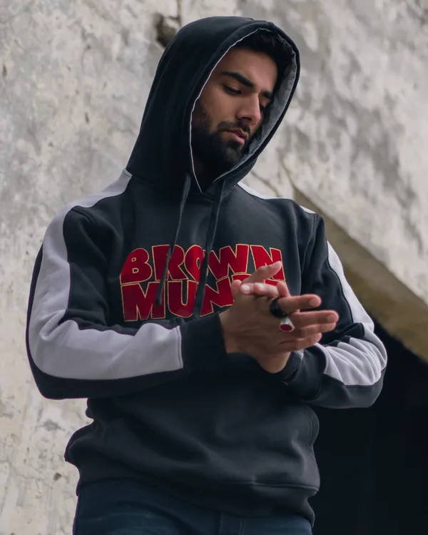 Brown_Munde_Hoodie_|_Black_And_White
