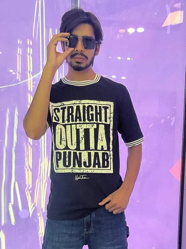 Straight_Outta_Punjab_Blue_And_White_Rib_Boys_T-Shirt