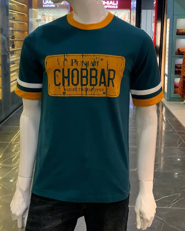Chobbar_Teal_Green_T-Shirt
