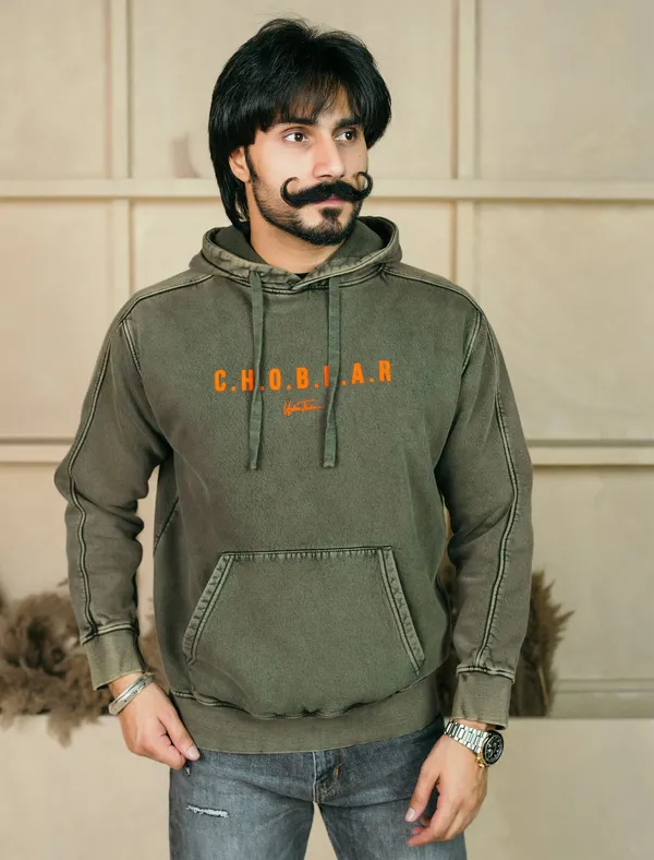 C_H_O_B_B_A_R_Olive_Green_Hoodie