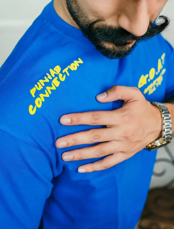 Punjab_Connection_Royal_Blue_T-Shirt