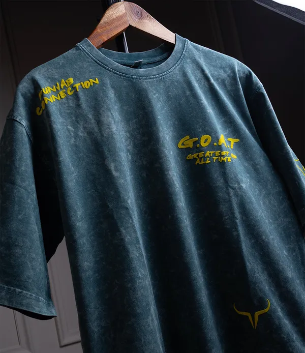 Punjab_Connection_Stonewashed_Green_T-Shirt