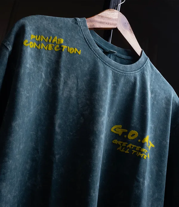 Punjab_Connection_Stonewashed_Green_T-Shirt