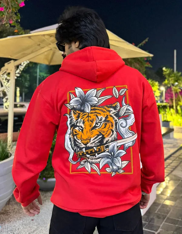 Punjab_Tiger_Red_Hoodie