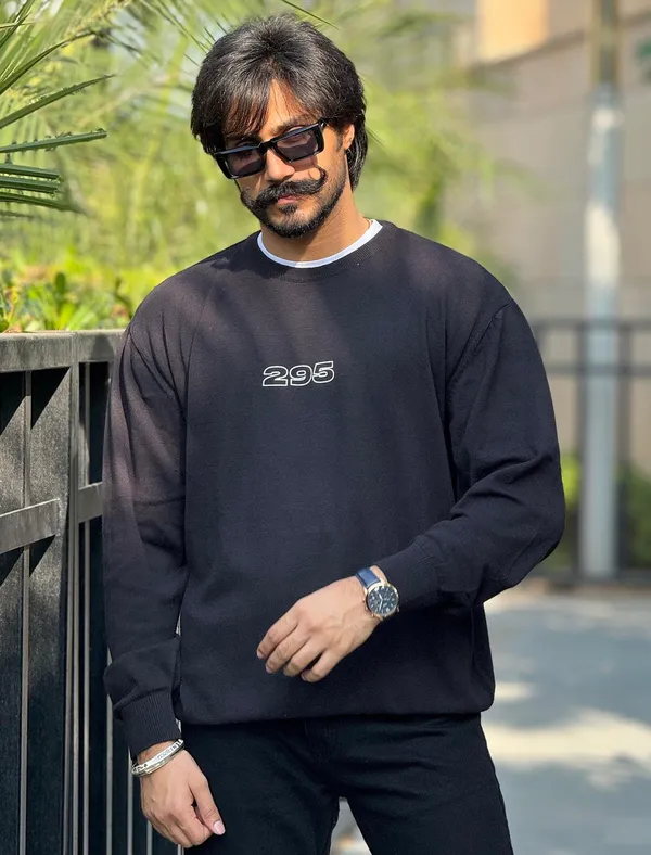 295_Cotton_And_Polyester_Sweatshirt_|_Black