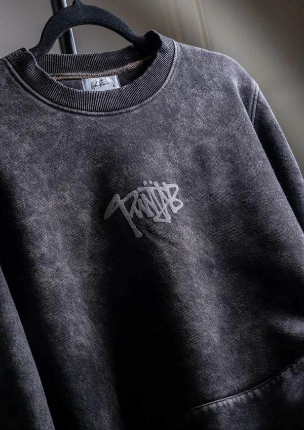 Punjab_Bandana_Sweatshirt_In_Black_Stone_Washed