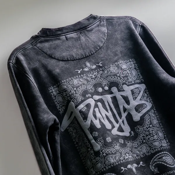 Punjab_Bandana_Sweatshirt_In_Black_Stone_Washed