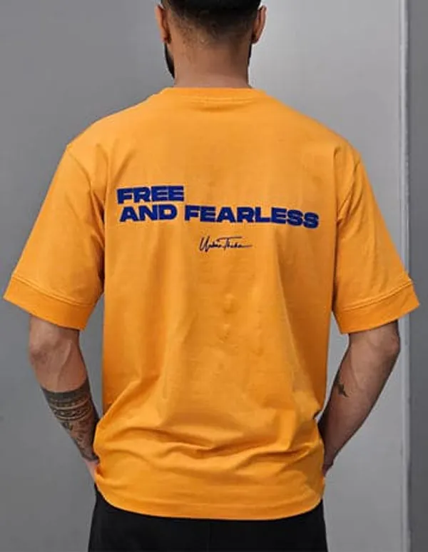 Free_Fearless_T-Shirt_|_Mustard_Yellow