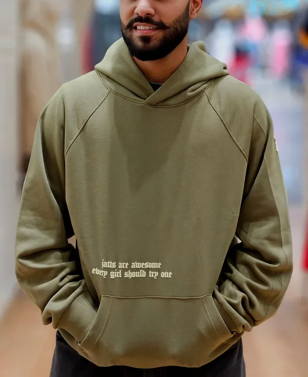 Jatt_Olive_Green_Hoodie