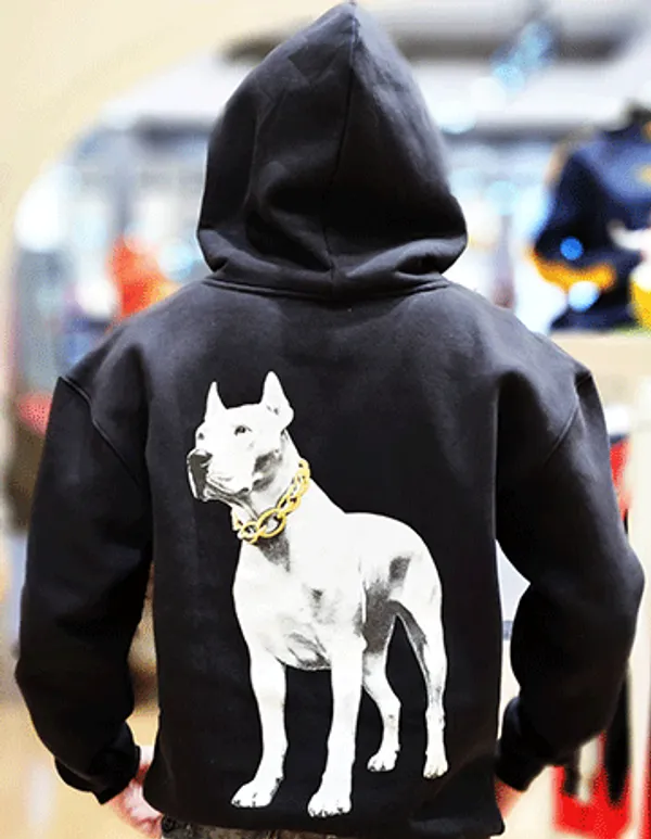 Doggo_Cotton_And_Polyester_Hoodie_|_Black
