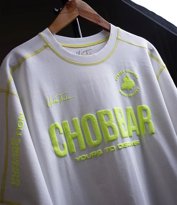 Chobbar_Cotton_Lycra_T-Shirt_White