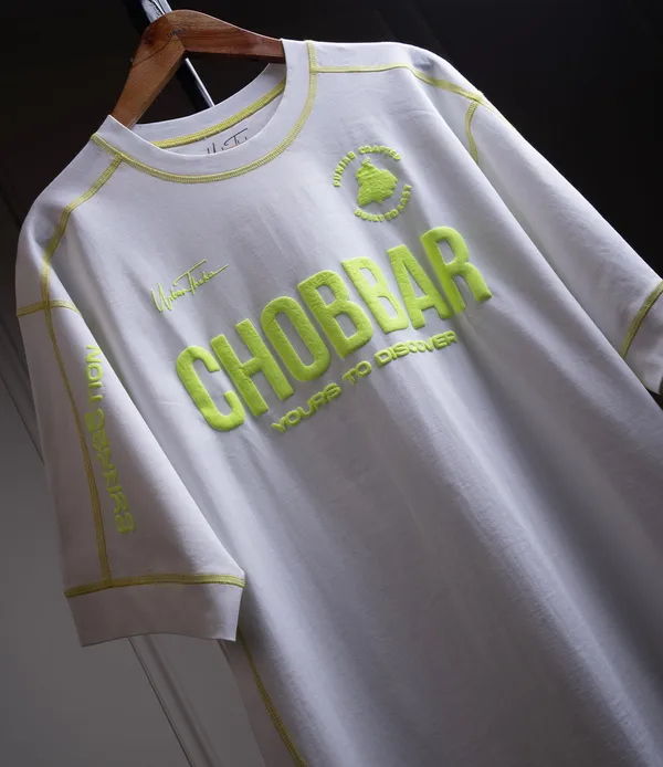 Chobbar_Cotton_Lycra_T-Shirt_White