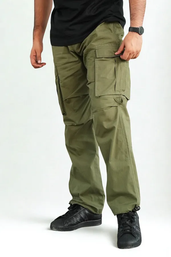 Olive_Cargo_Parachute_Pants