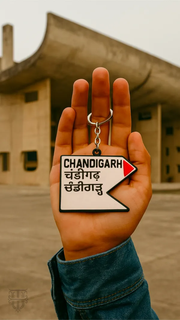 Chandigarh_Milestone_Keychain